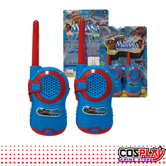 Walkie Talkie Moana Infantil Handy X 2