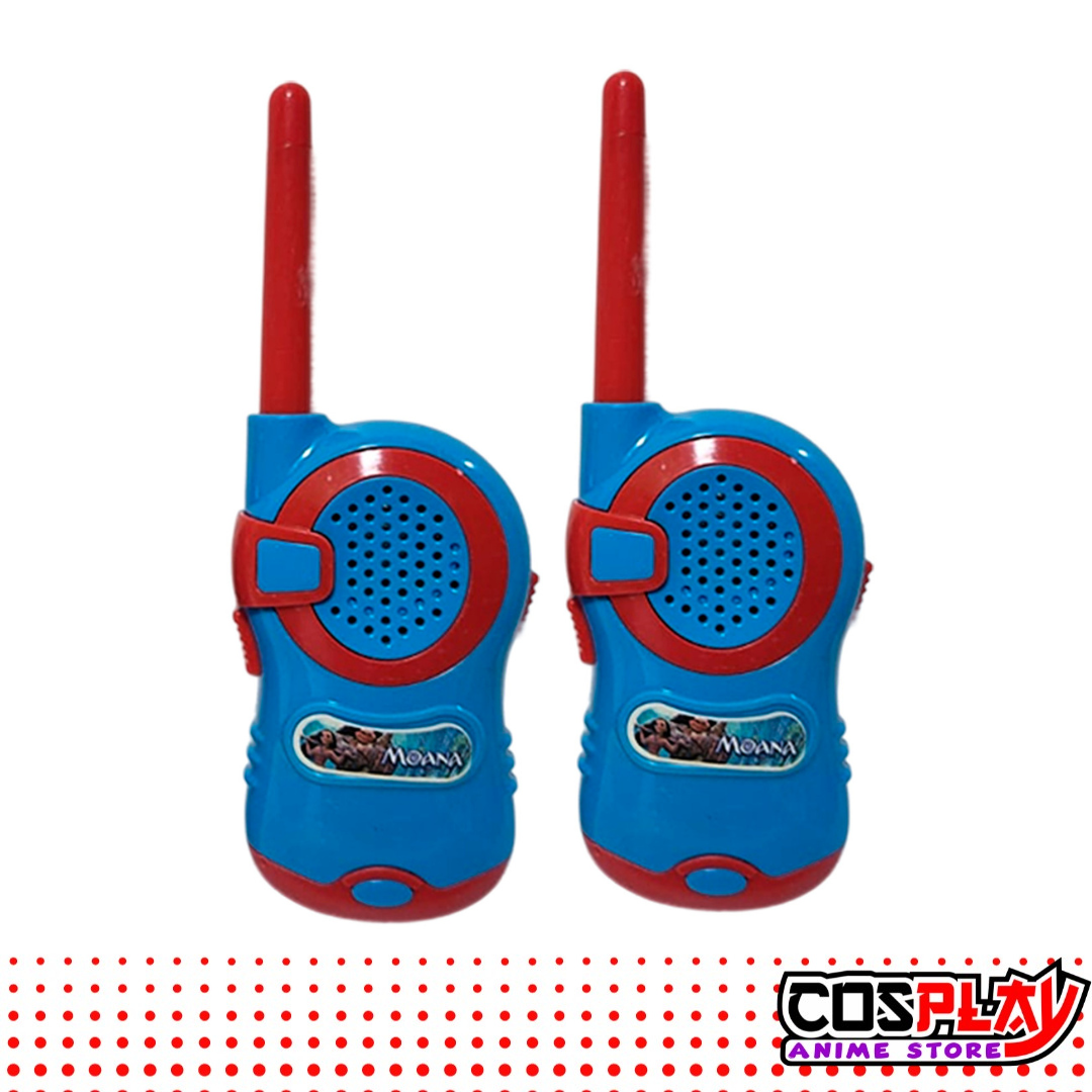 Walkie Talkie Moana Infantil Handy X 2