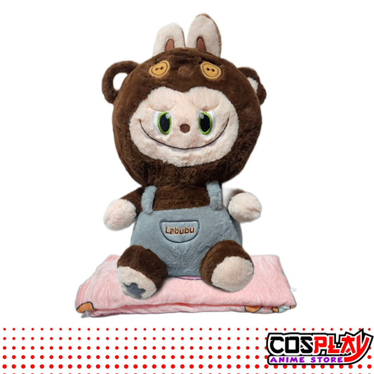 Peluche Labubu Xl Con Manta Polar Incluida Premium