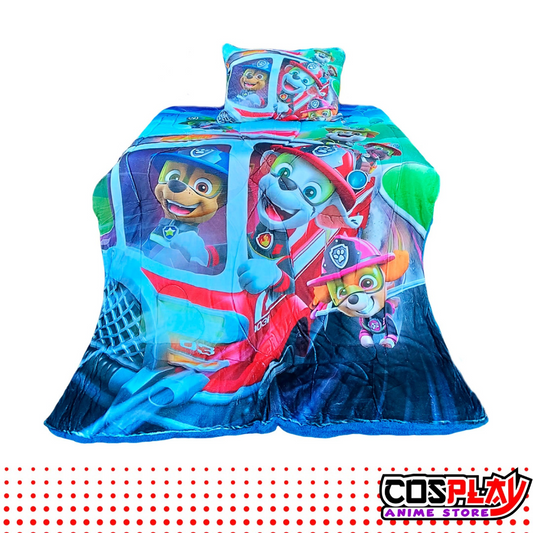 Acolchado Infantil Paw Patrol - Corderito Piel De Durazno
