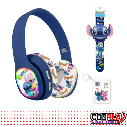 Combo Auricular + Reloj Proyector + Mini Puzzle Stitch