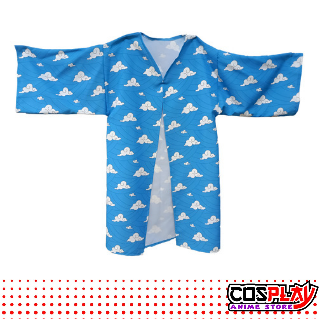 Kimono Haori Sakonji Urokodaki Tanjiro Agua - Demon Slayer