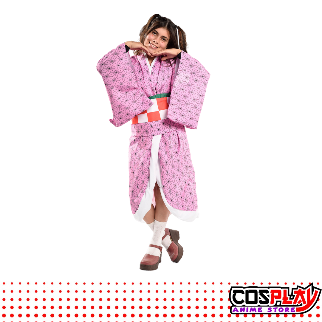 Kimono Haori Nezuko Kamado + Faja Demon Slayer