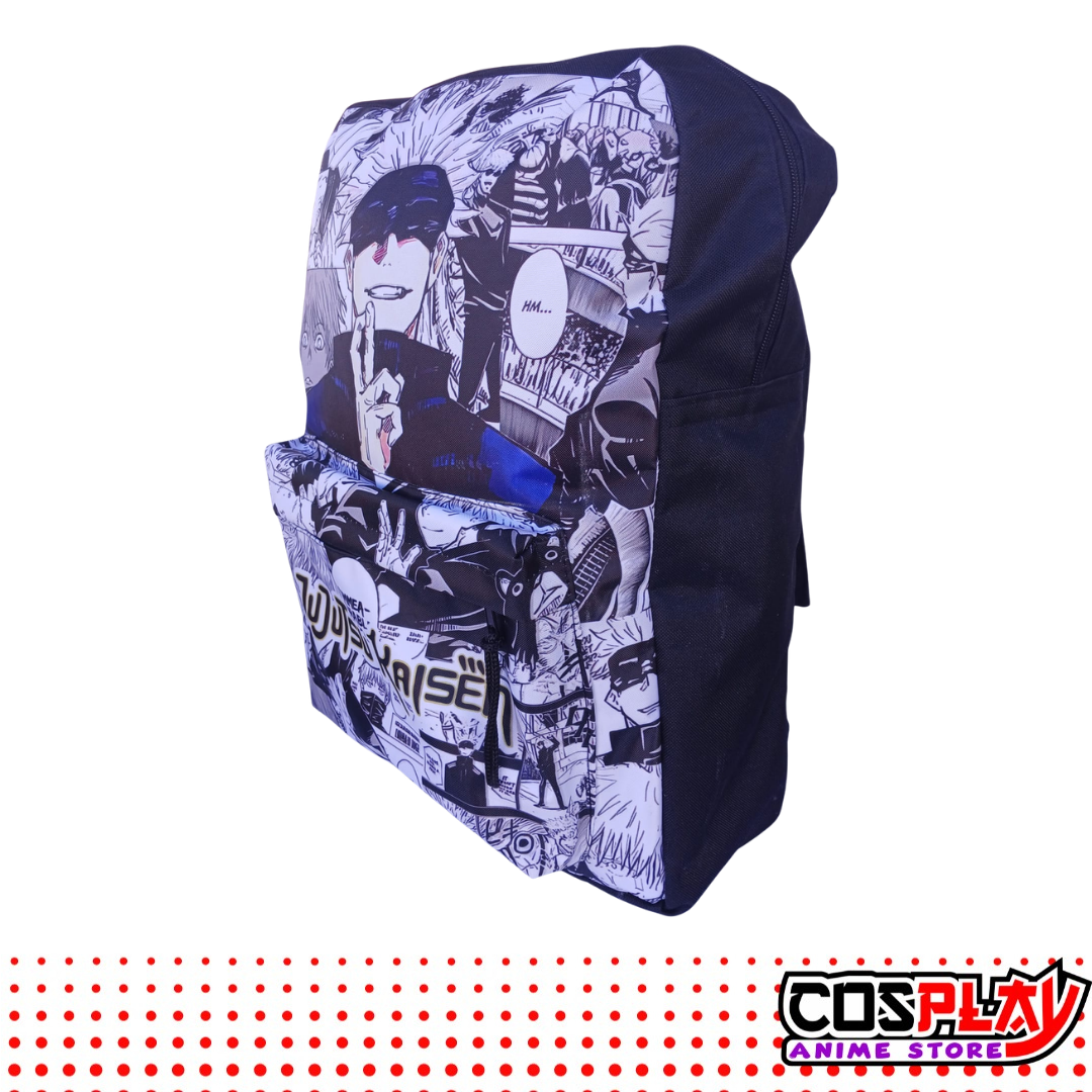 Kit Mochila Y Cartuchera Gojo - Jujutsu Kaisen Lona Premium
