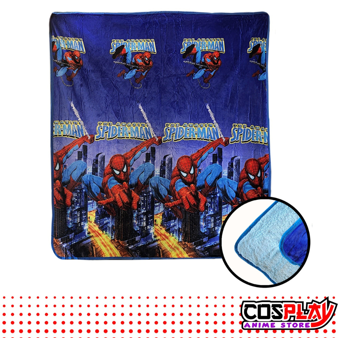 Cubrecama Polar Spiderman - Hombre Araña Colcha Cobertor