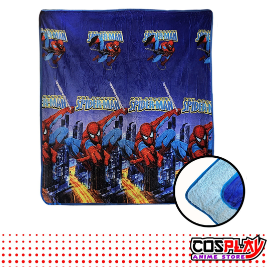 Cubrecama Polar Spiderman - Hombre Araña Colcha Cobertor