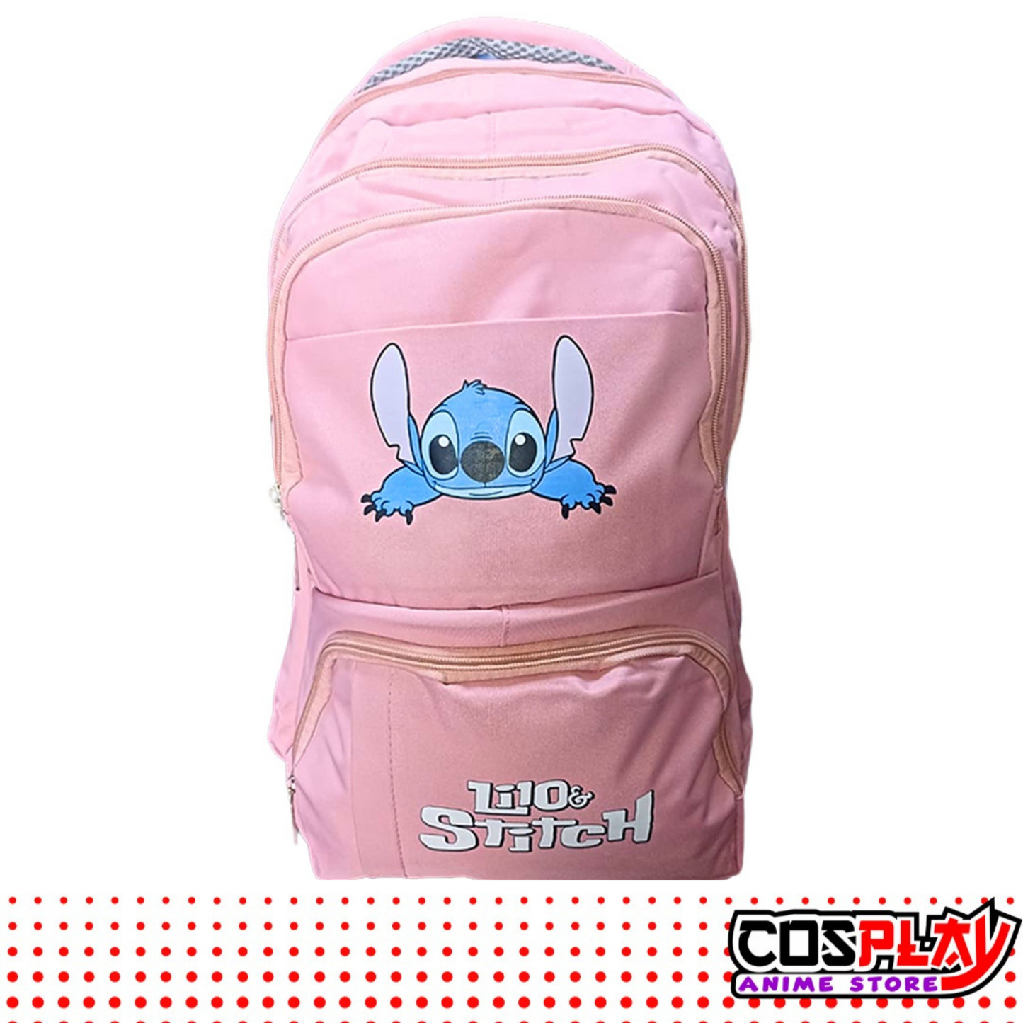 Mochila Stitch - Tres Cierres - Escolar - Liceal