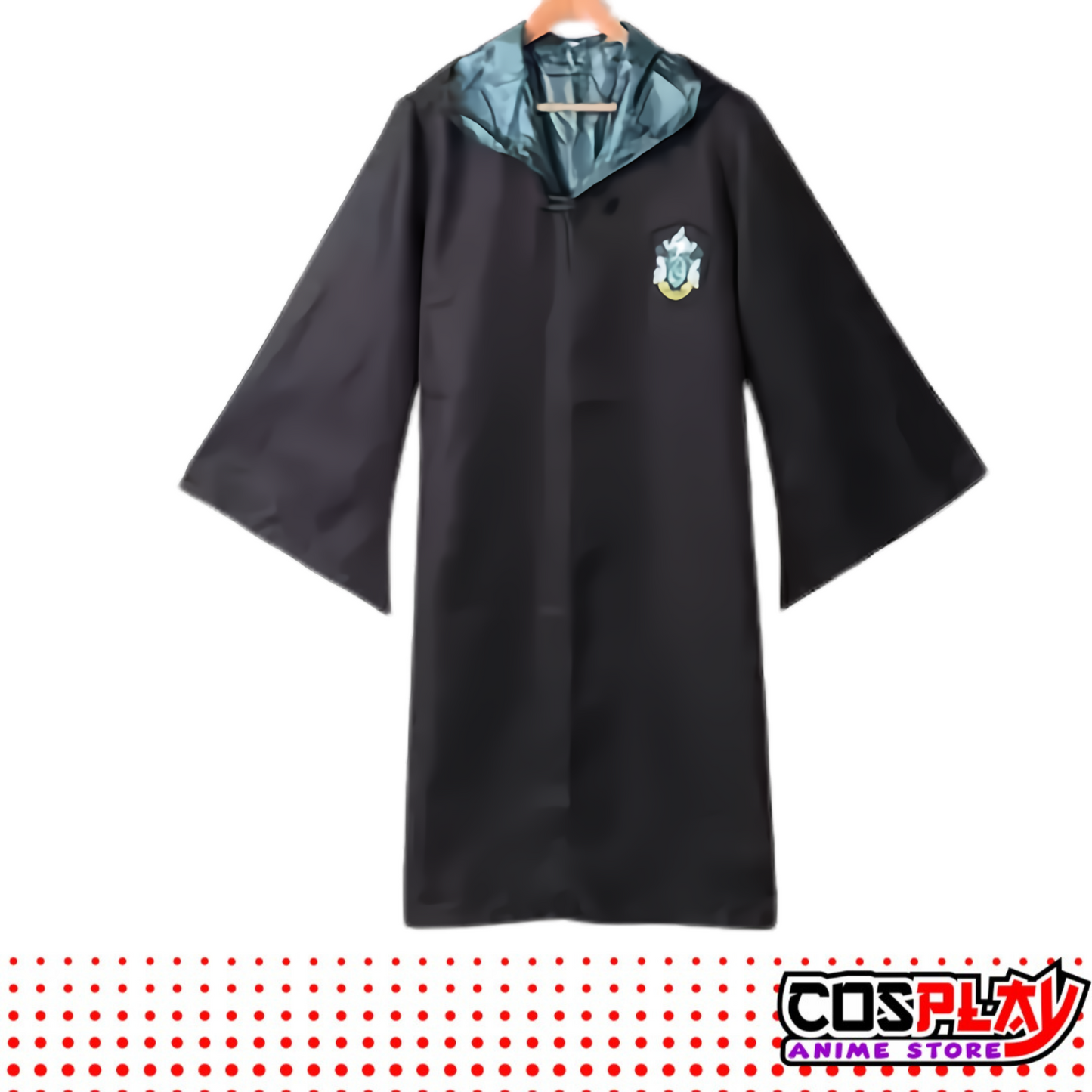 Capa Harry Potter - Slytherin + Corbata