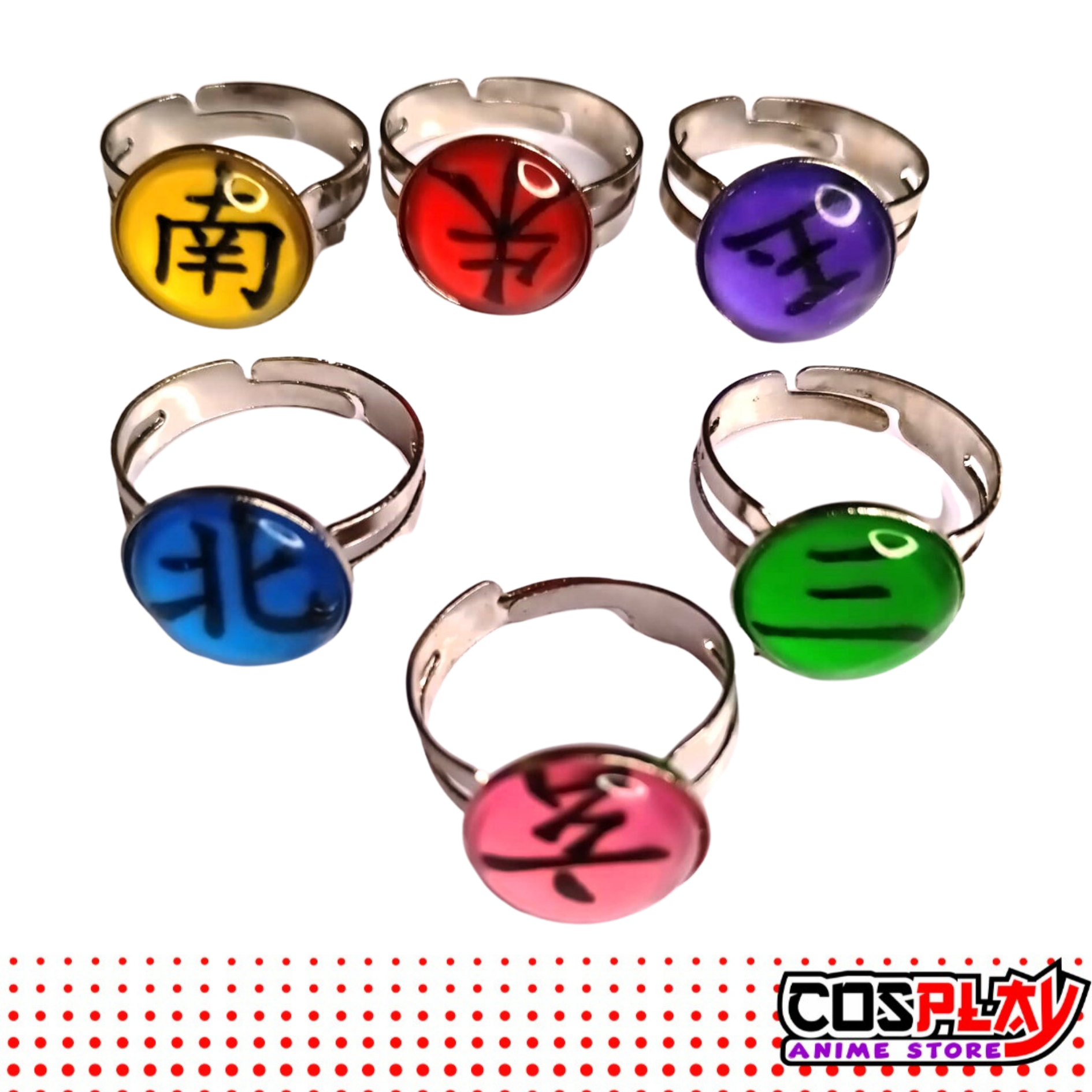 Anillo discount verde akatsuki