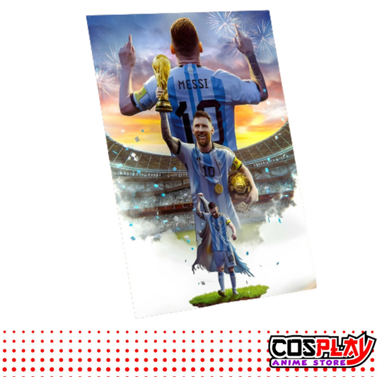 Poster Mural Hd Full Color - Messi