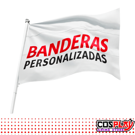 Banderas Personalizadas 150x90cm Premium Reforzadas