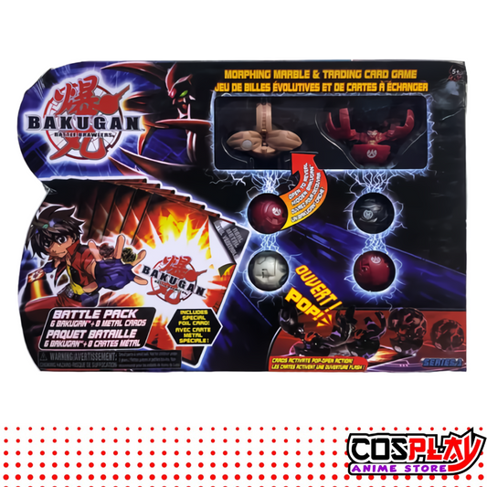 Mega Pack Bakugan - Cartas y Figuras