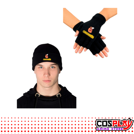 Kit de Invierno Gorro + Guantes Chainsaw Man Pochita