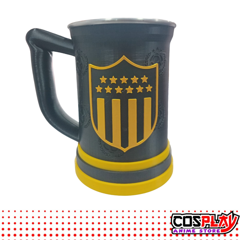 Jarra Chop Vaso Club Atletico Peñarol 650ml Premium 3d