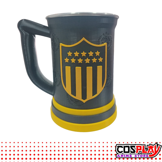 Jarra Chop Vaso Club Atletico Peñarol 650ml Premium 3d