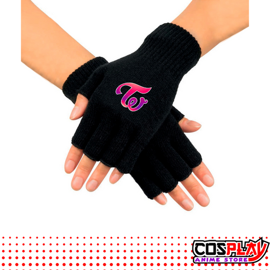 Guantes Mágicos Tejidos Estampado DTF Twice K Pop