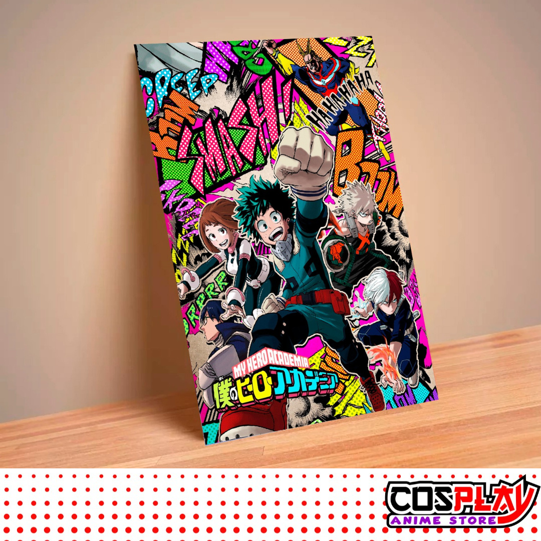 Cuadro Poster Mural Hd Full Color - My Hero Academia