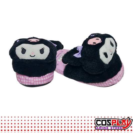 Pantufla Kuromi Ajustables Talle Unico 36-41