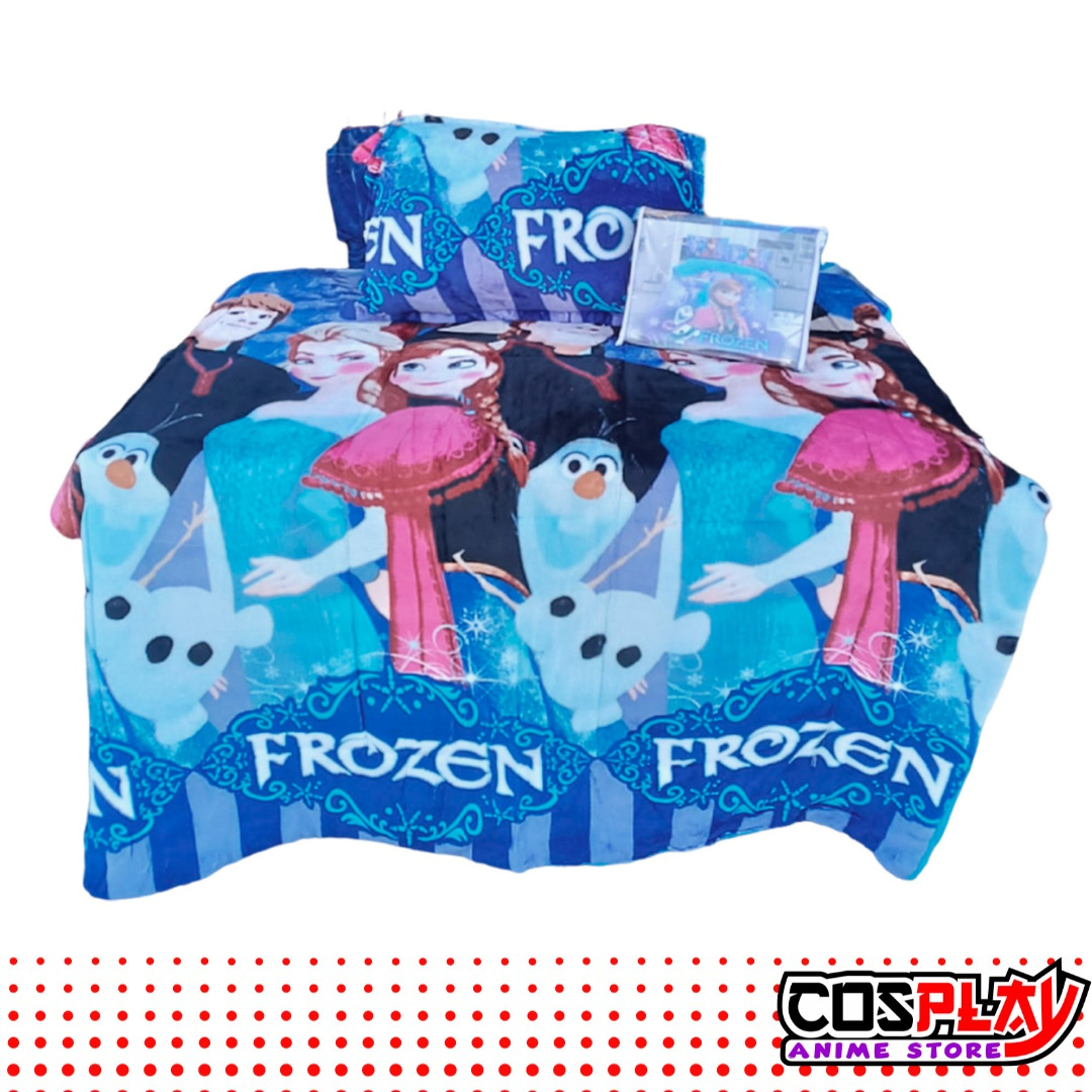 Pack Acolchado Corderito - Durazno + Sabanas Frozen Disney