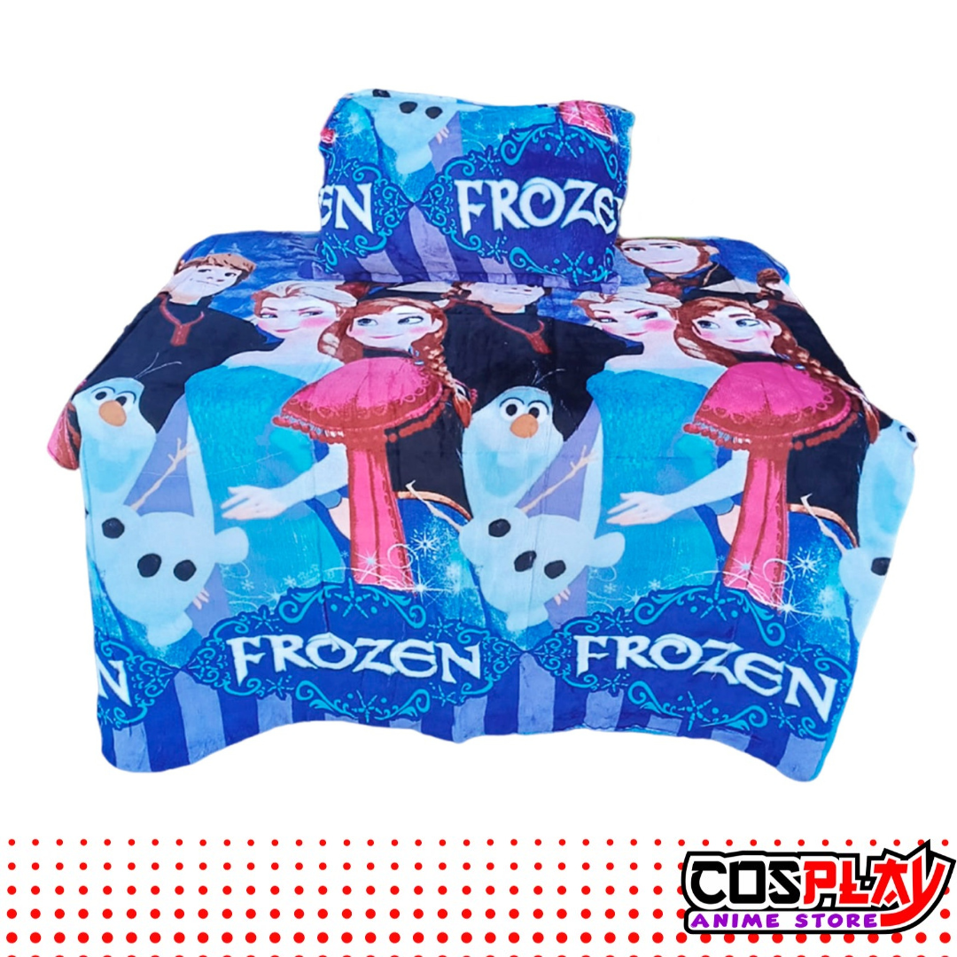 Pack Acolchado Corderito - Durazno + Sabanas Frozen Disney