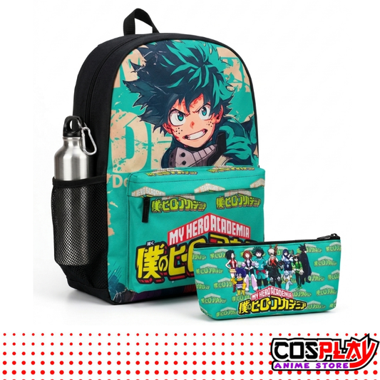 Kit Mochila Y Cartuchera My Hero Academia Premium
