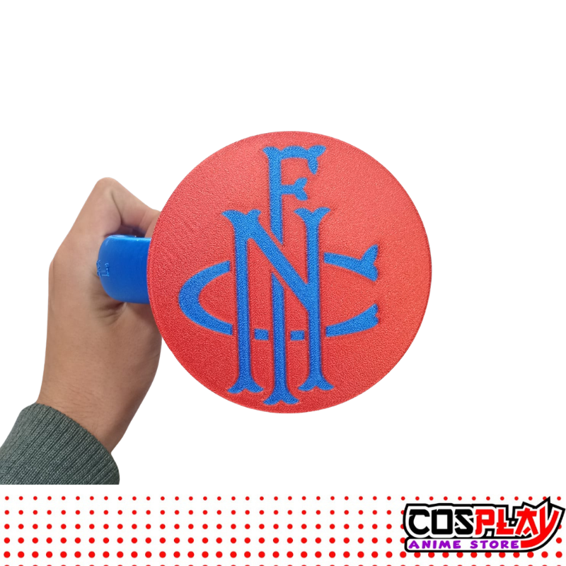 Jarra Chop Vaso Nacional Rojo/Azul 650ml Premium 3d