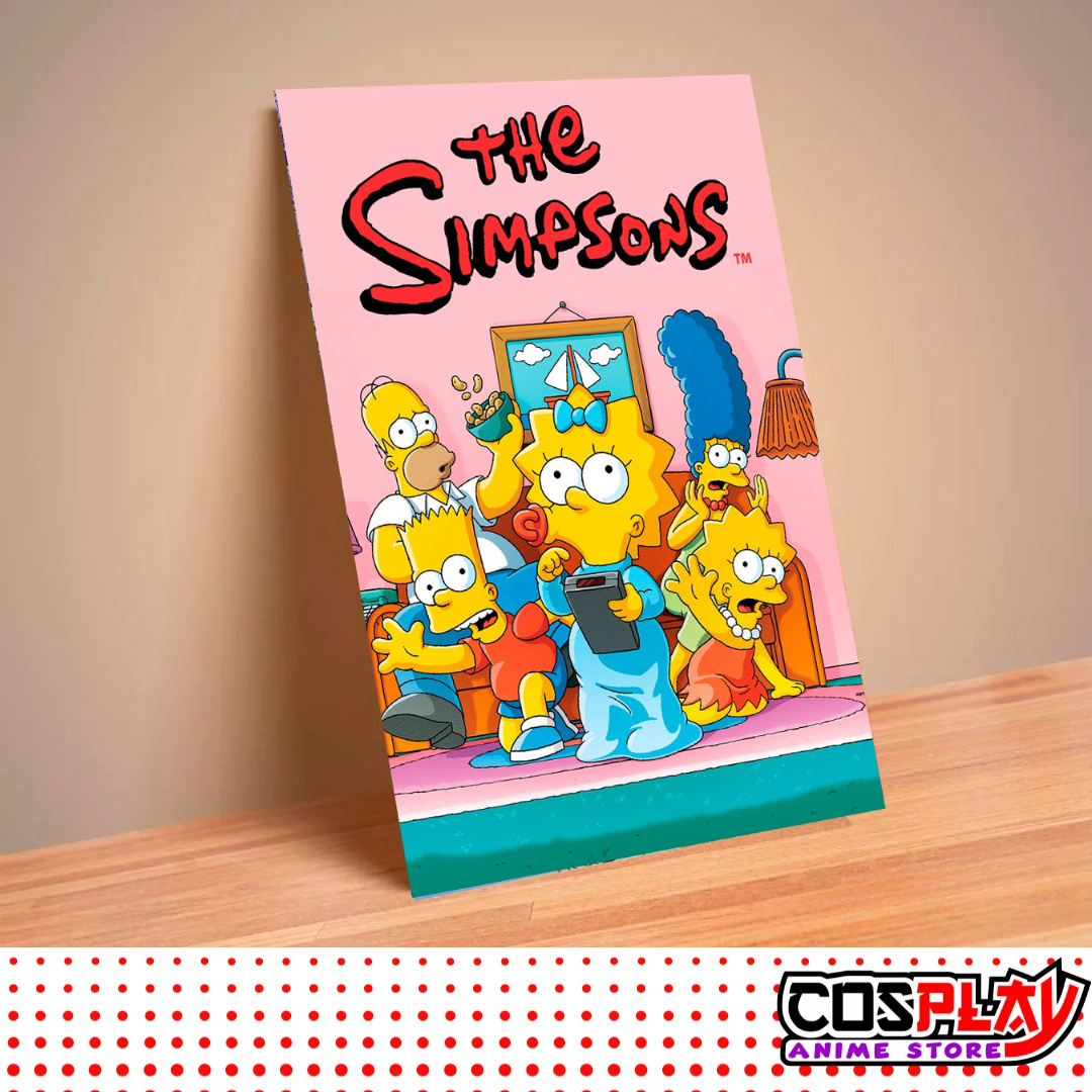 Cuadro Poster Mural Hd Full Color - Los Simpsons