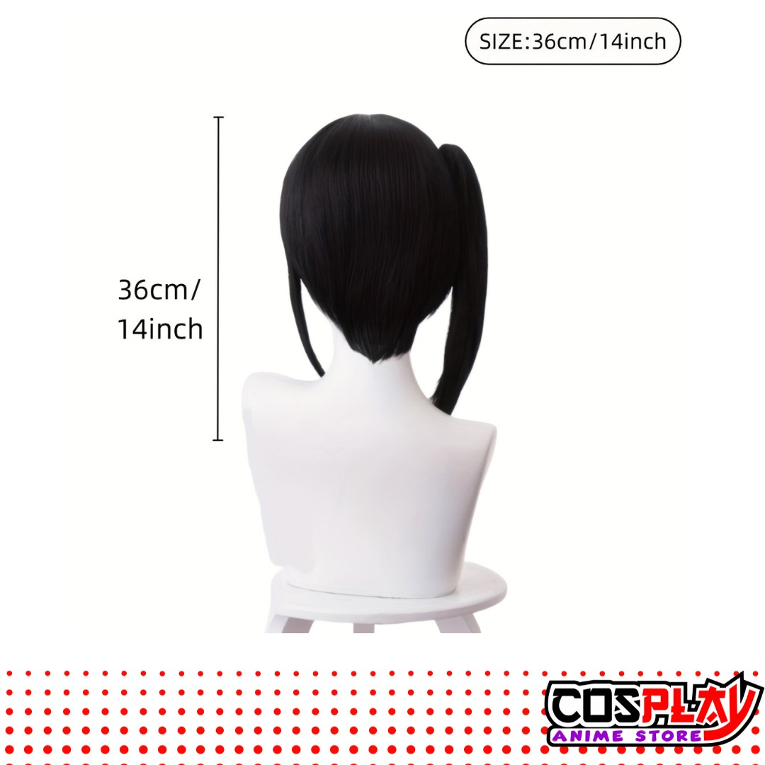 Peluca Anime Cosplay 36cm Kanao Demon Slayer Calidad Premium