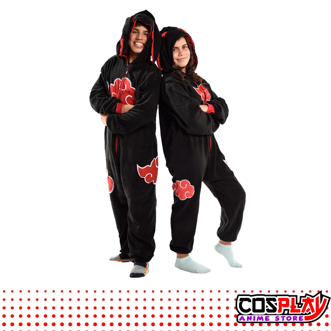 Pijama Entero Kigurumi Polar De Akatsuki Naruto Niños