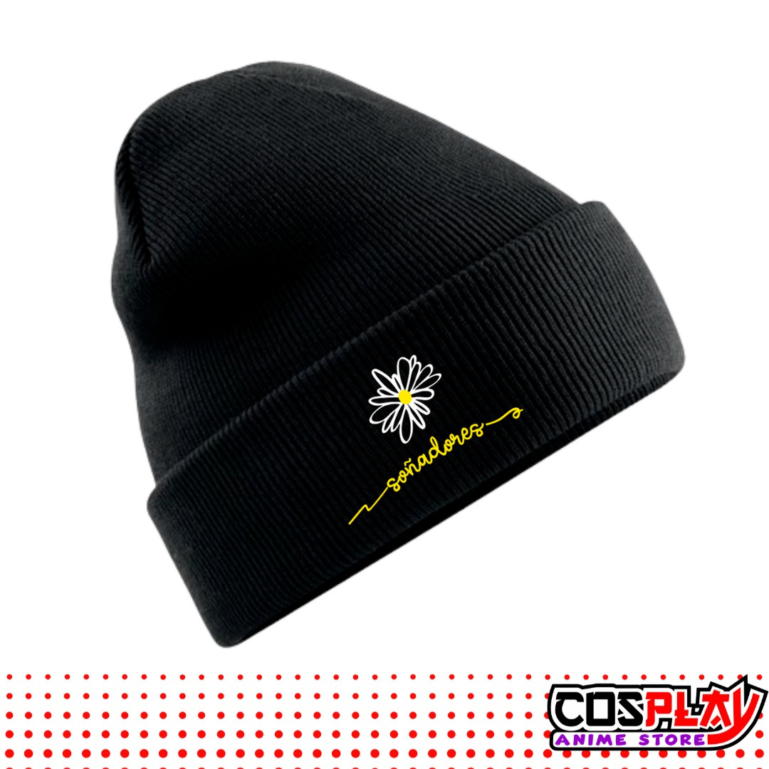 Beanie Gorro De Lana Margarita Cris Morena Varios Colores