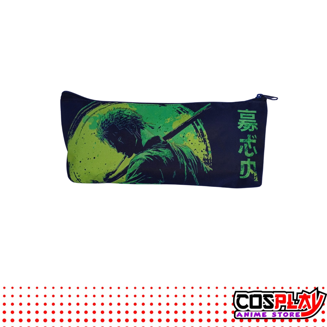 Kit Mochila Y Cartuchera Zoro - One Piece Lona Premium