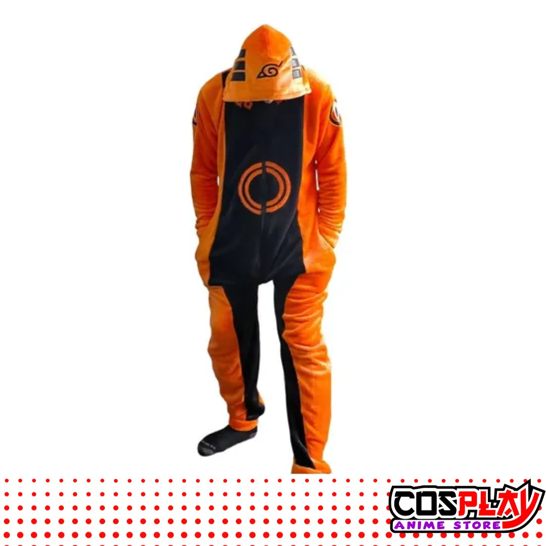 Pijama Entero Kigurumi Polar De Naruto Uzumaki Adultos