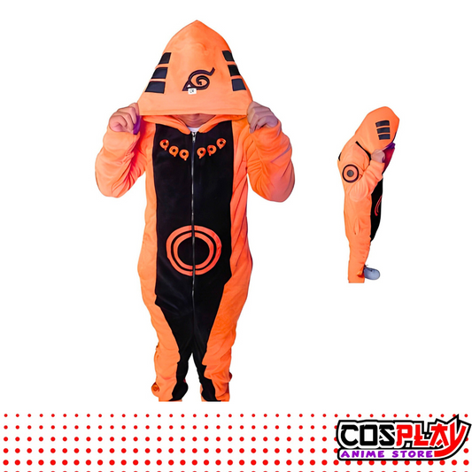 Pijama Entero Kigurumi Polar De Naruto Uzumaki Adultos