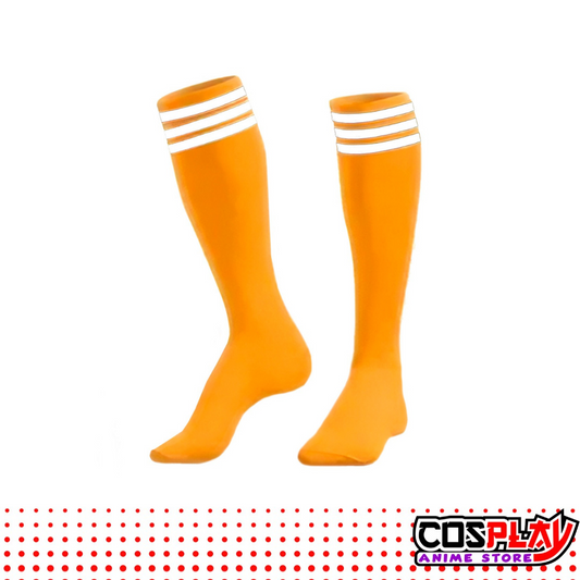 Pack 12 Medias de Futbol Amarillas Unisex para Niño