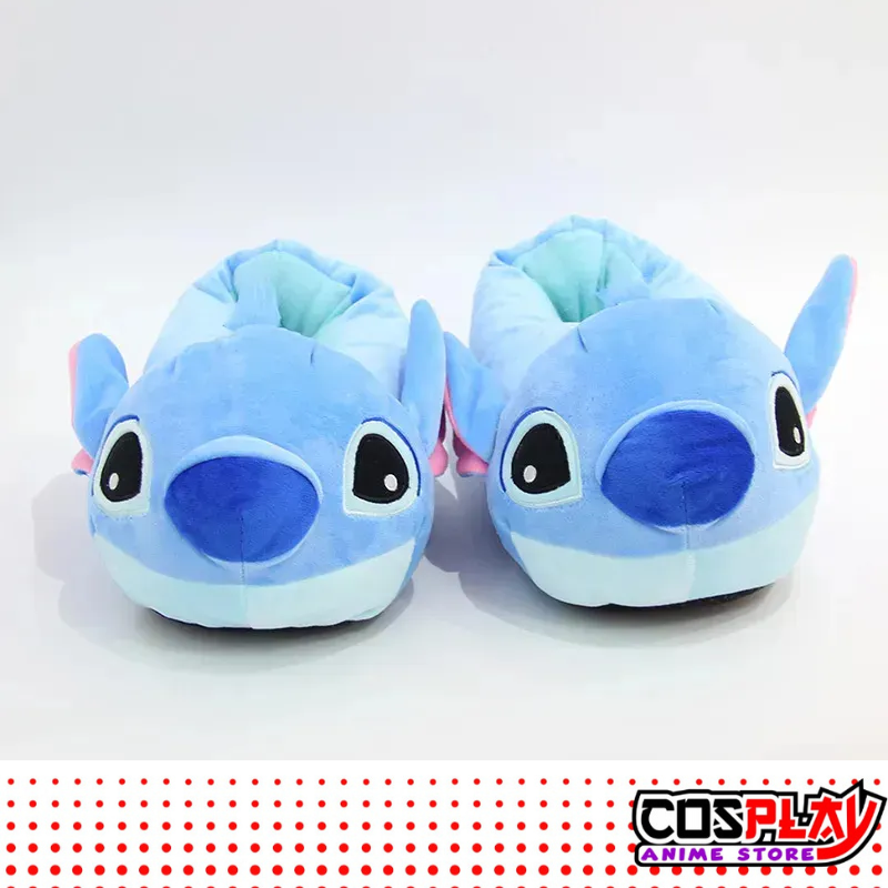 Pantufla Stitch Cerradas Ajustables Niños