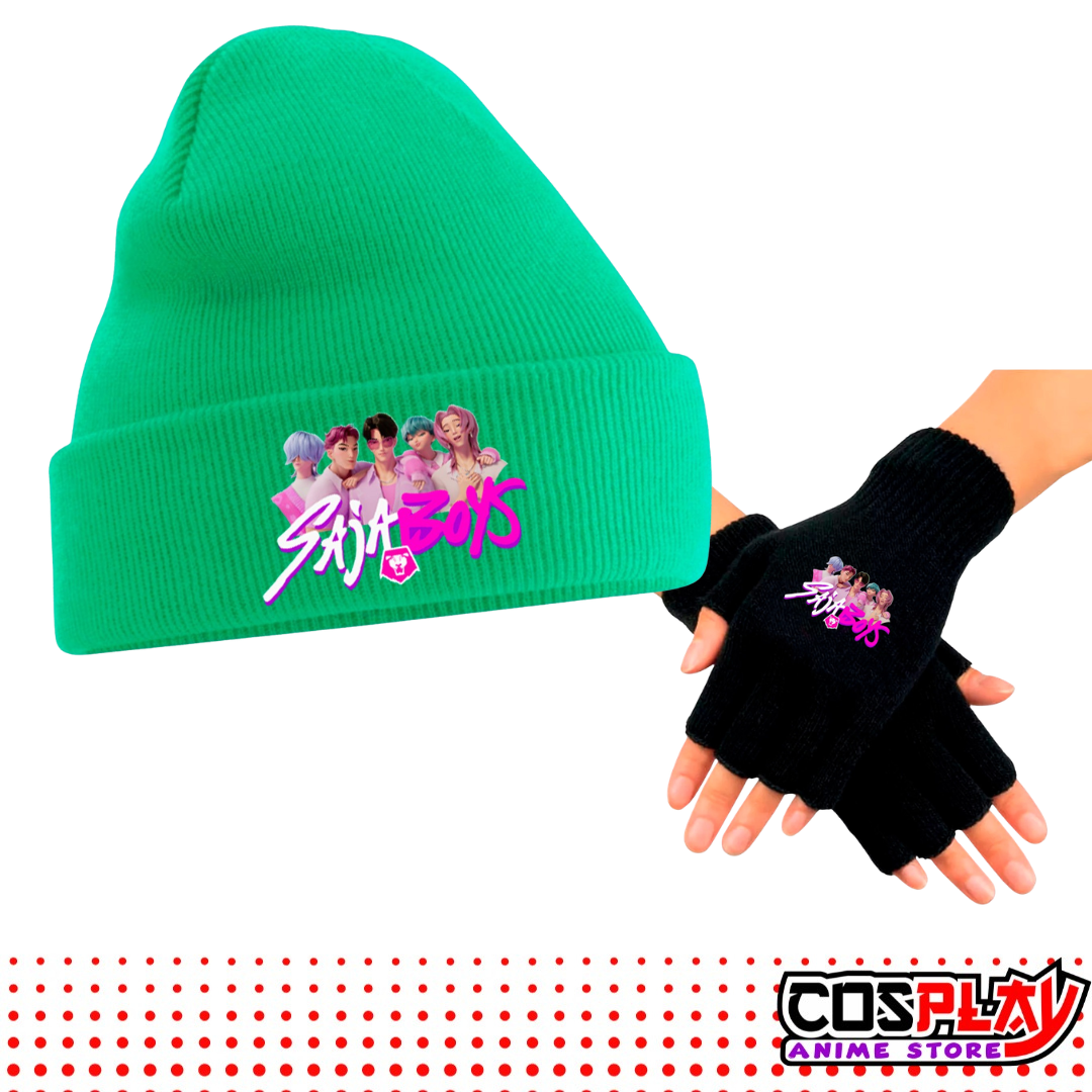 Kit Gorro Y Guantes Saja Boys - Demon Hunter Kpop