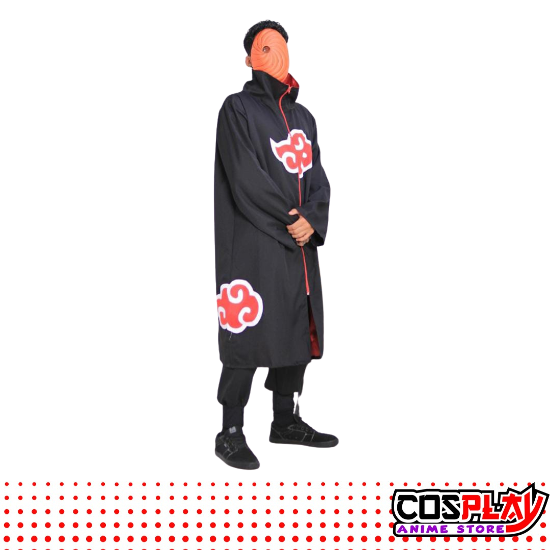 Capa Cosplay Clan Akatsuki - Naruto Adulto