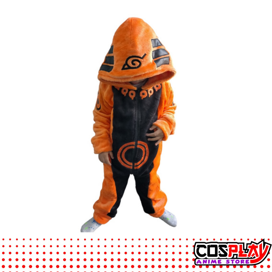 Pijama Entero Kigurumi Polar De Naruto Uzumaki Adultos