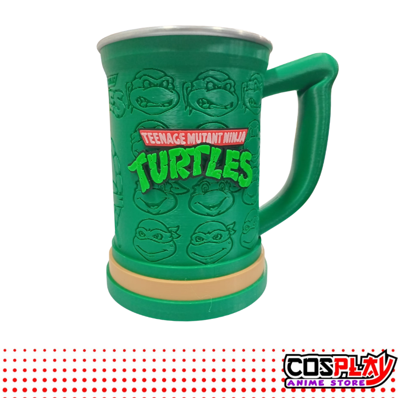 Jarra Chop Vaso Tortugas Ninjas 650ml Premium 3d