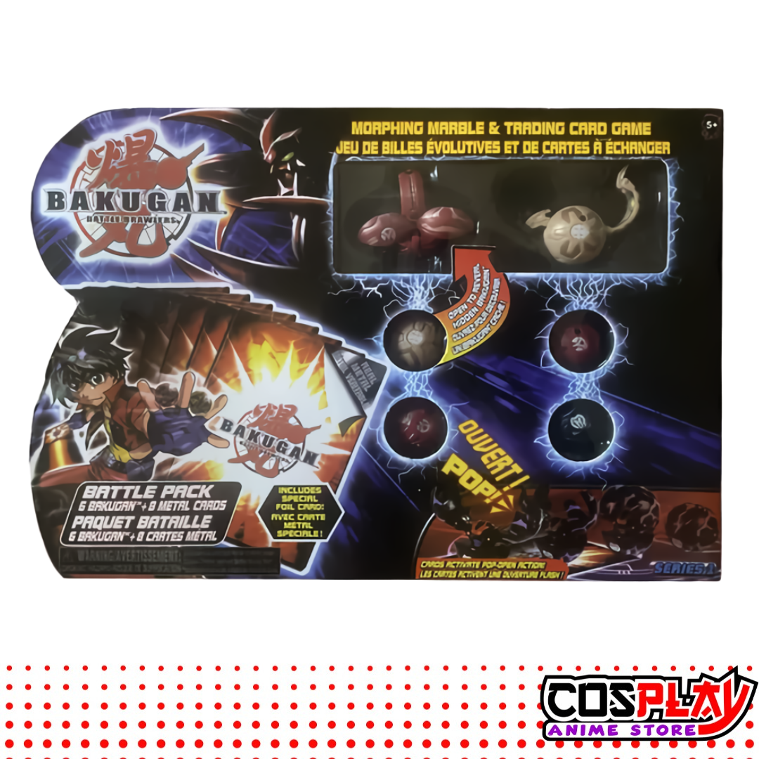 Mega Pack Bakugan - Cartas y Figuras