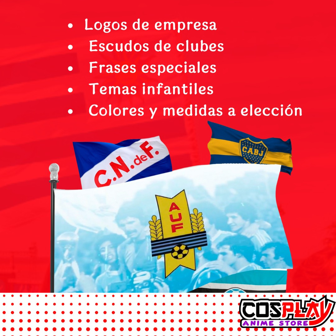 Banderas Personalizadas 150x90cm Premium Reforzadas