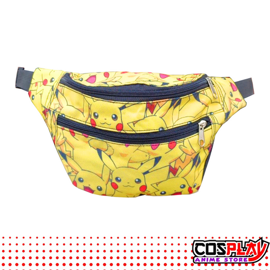 Riñonera De Pikachu Dos Bolsillos Excelente Calidad