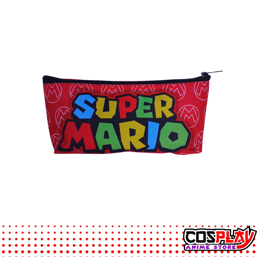 Kit Mochila Y Cartuchera Super Mario Lona Premium