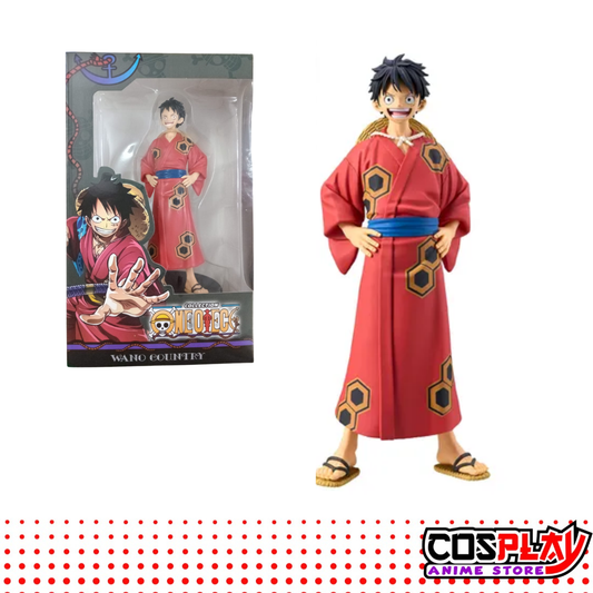 Muñeco Monkey D Luffy Wano - One Piece Coleccionable