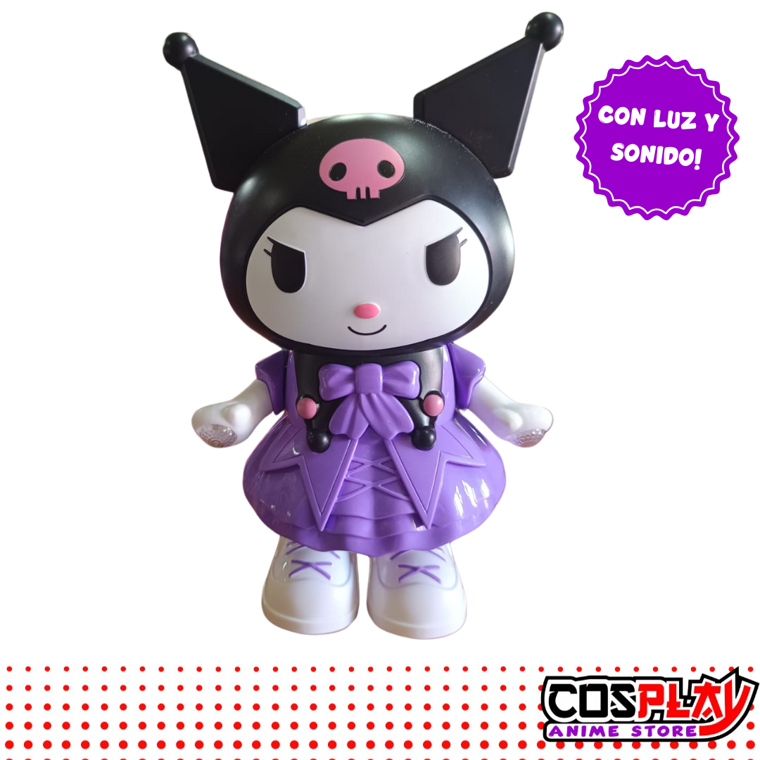 Muñeco Kuromi c/ Luz y Sonido