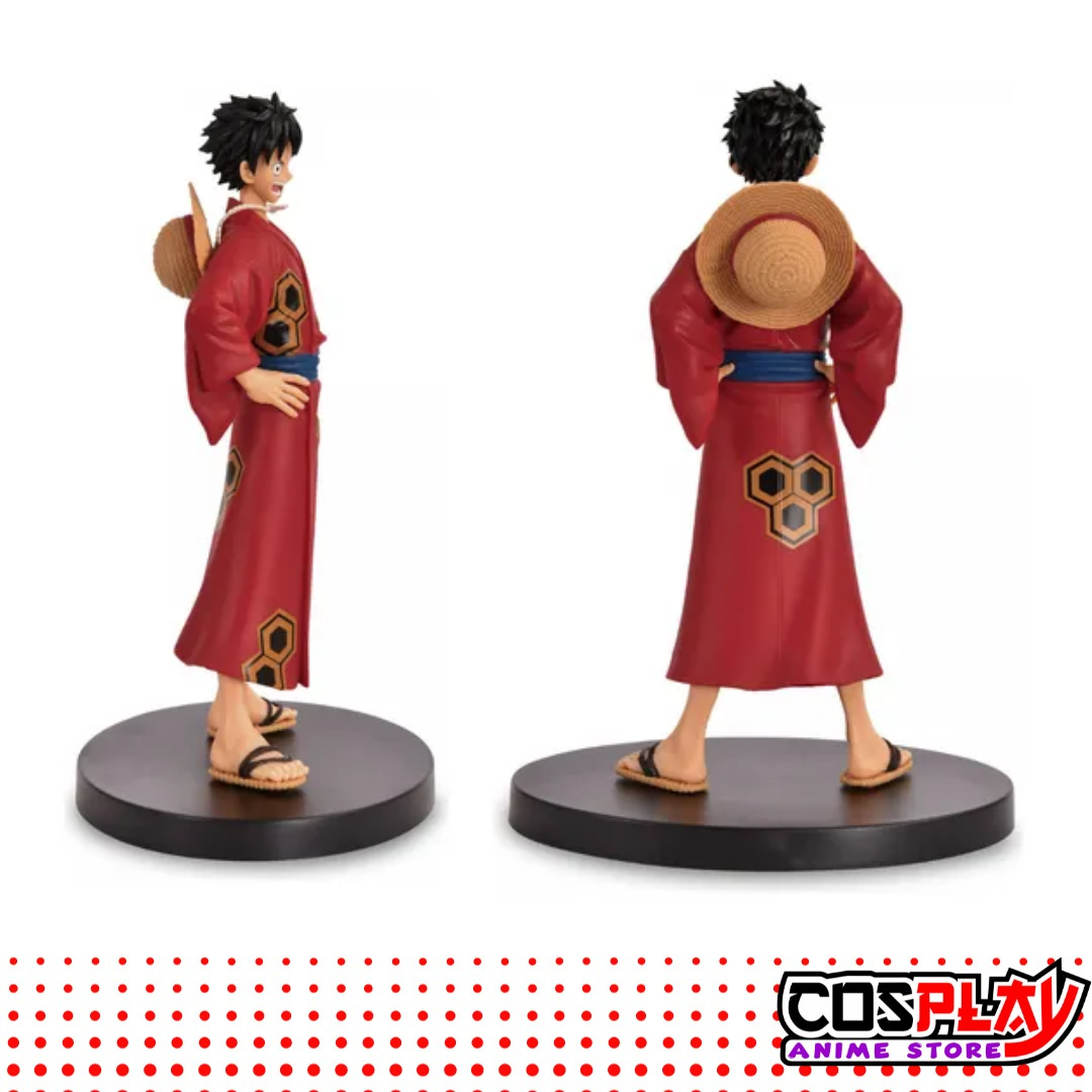 Muñeco Monkey D Luffy Wano - One Piece Coleccionable