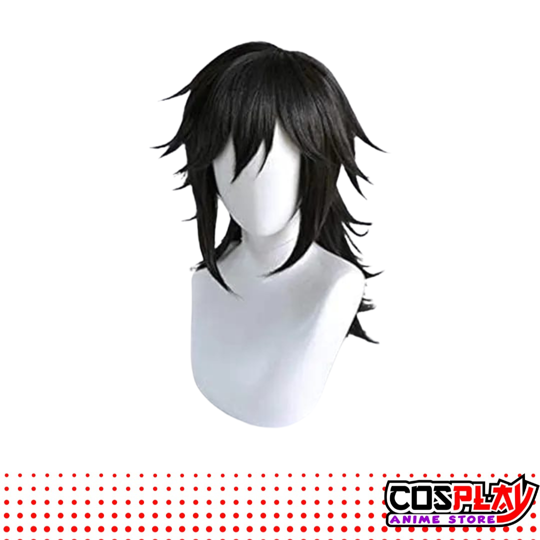 Peluca Anime Cosplay Giyu Tomioka Demon Slayer Premium