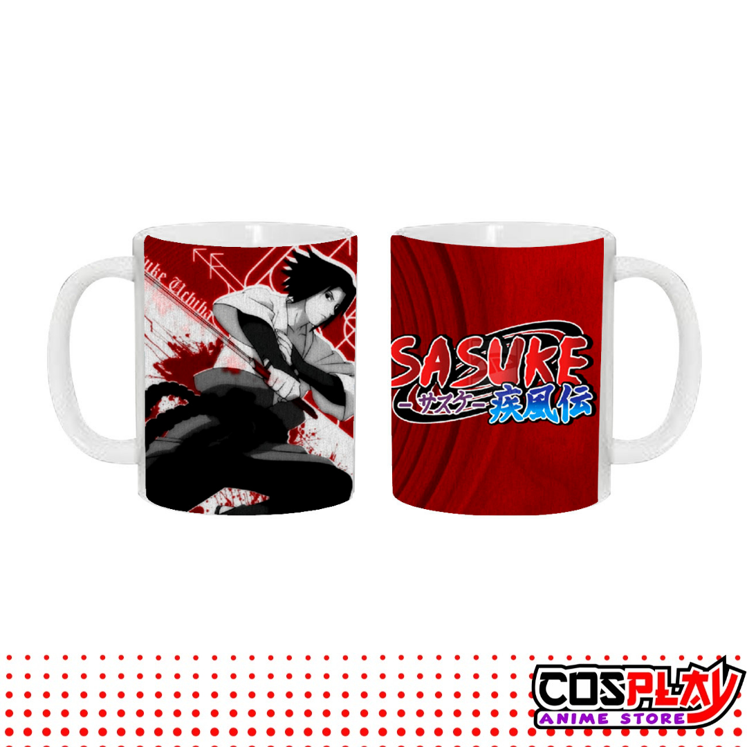 Taza Blanca Sasuke