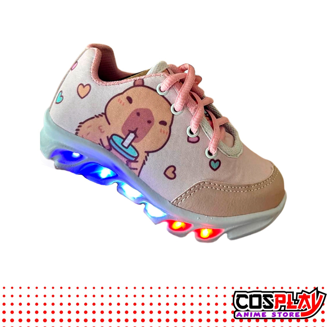 Champión Infantil Con Luz Led Capibara