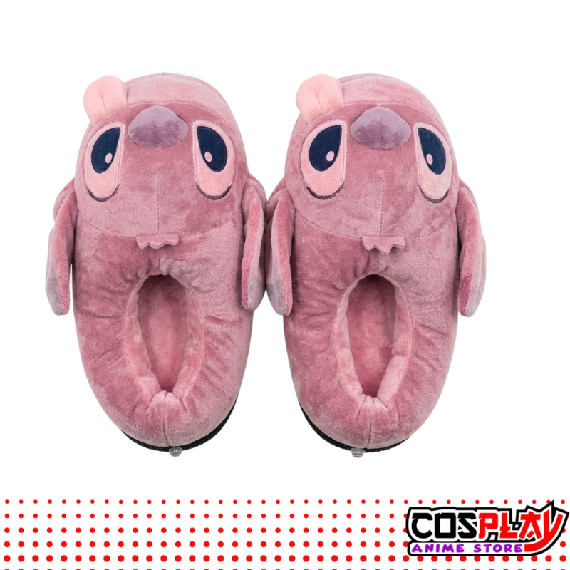 Pantuflas Ajustables Angel Peluditas Cálidas Antideslizante